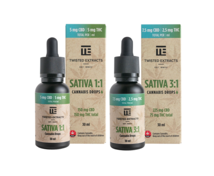 THC Cannabis Oil Drops Sativa