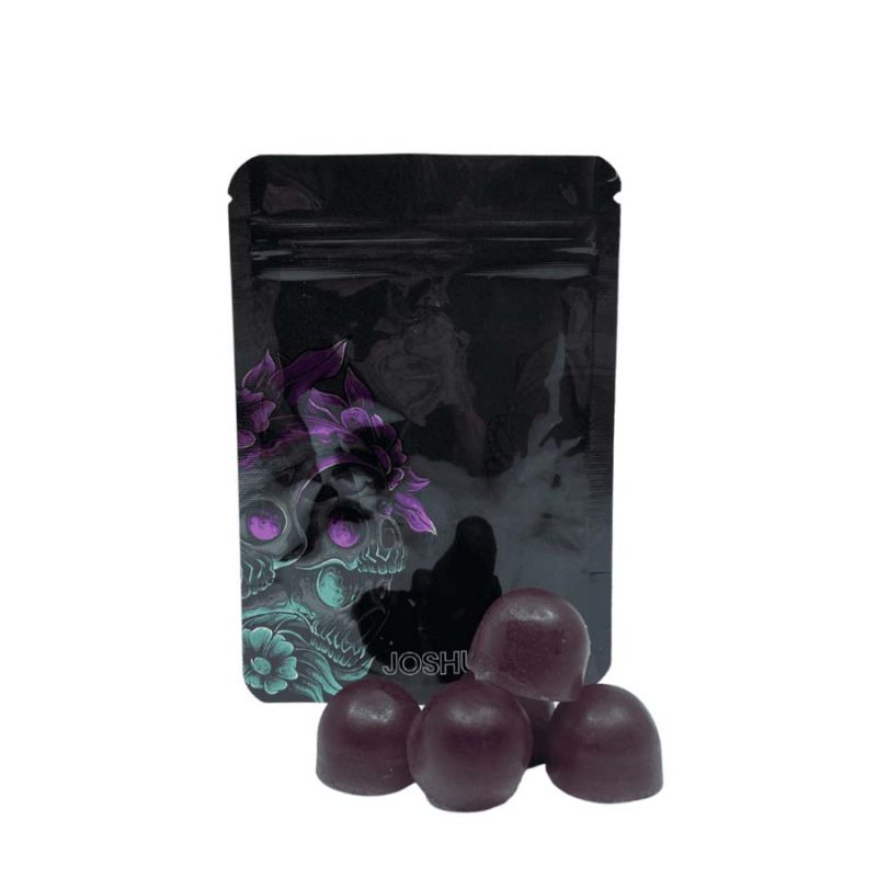 Iced Blue Raspberry Gummies 500MG