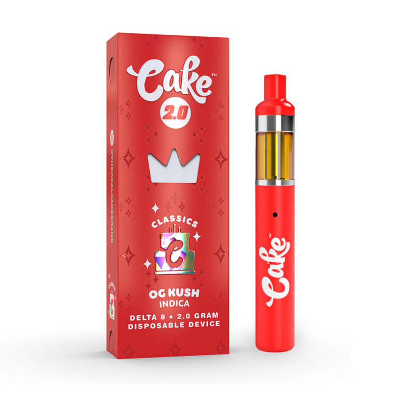 Cake Delta 8 Disposable Vape 2g