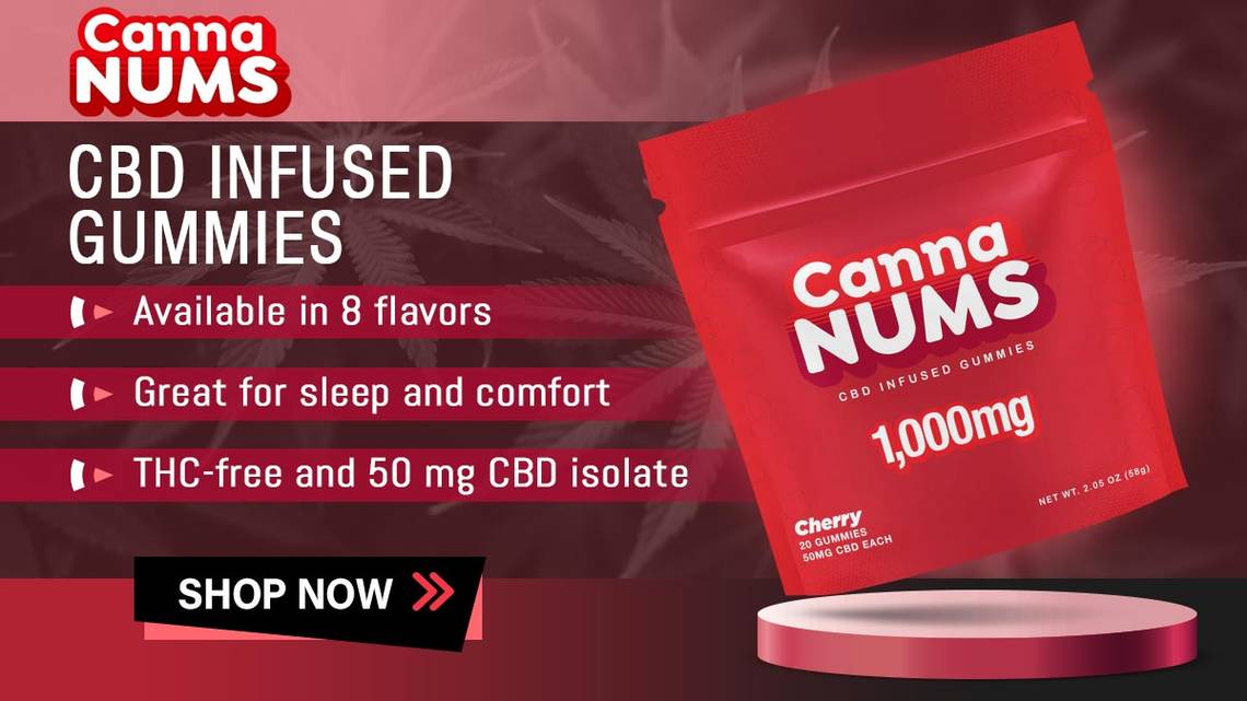 CBD Infused Gummies - CannaNums MER 062124