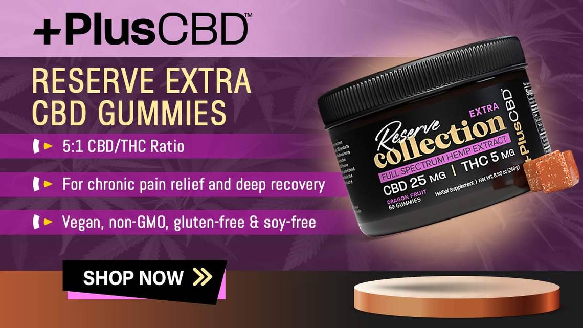 Reserve EXTRA CBD Gummies - PlusCBD MER 062124